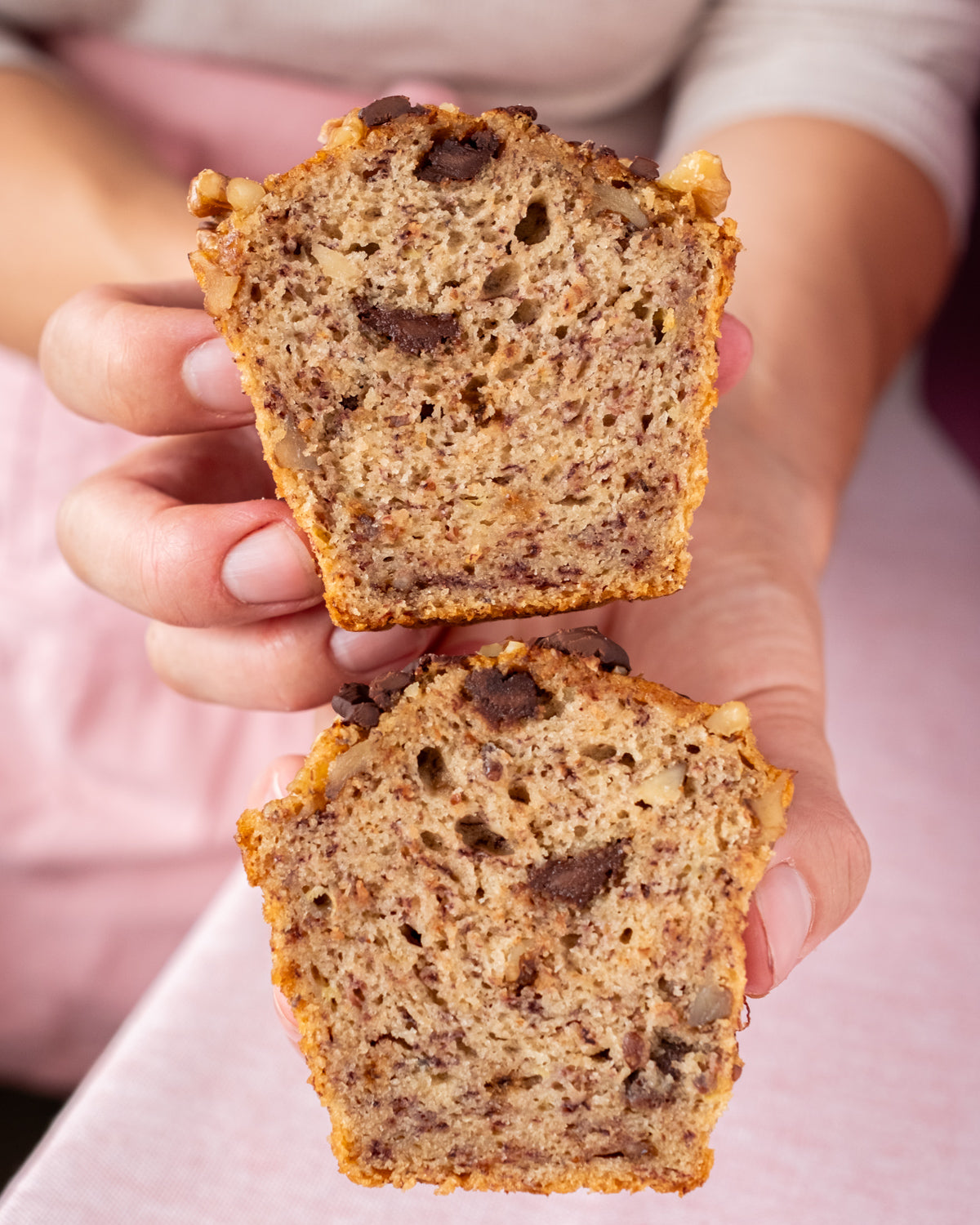 Sourdough Banana Muffins