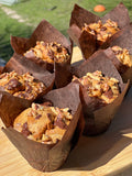 Sourdough Banana Muffins